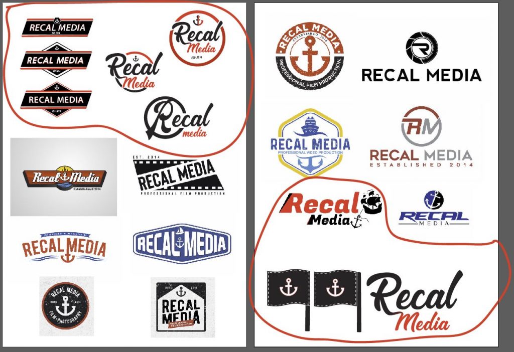 recal designs with mine highlighted