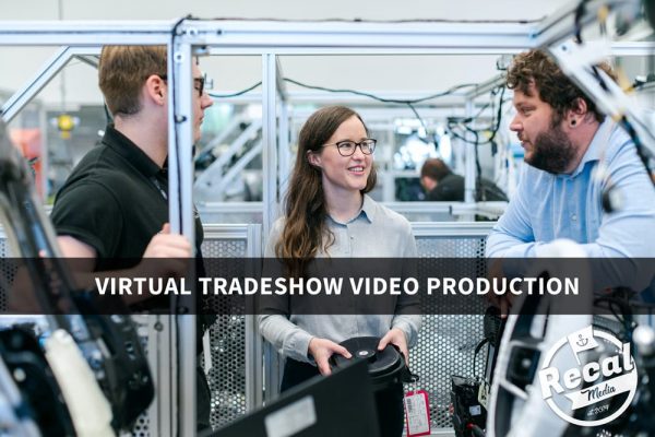 virtual tradeshow video production recal media