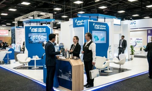 RIYADH AIRPORT STAND - ADELAIDE TRAVEL ROUTES EXPO 2019-18